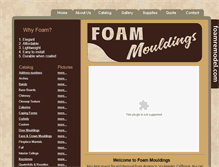 Tablet Screenshot of foamremodel.com